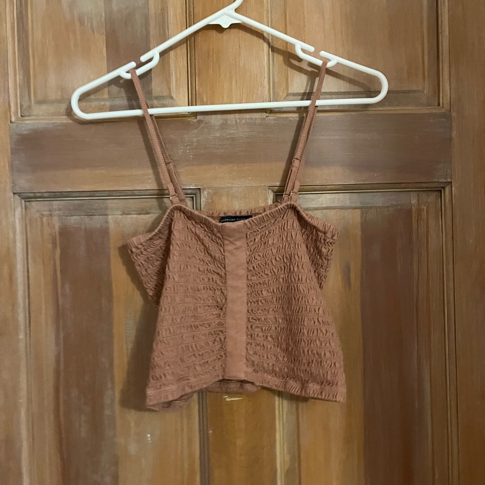 Ruched crop top